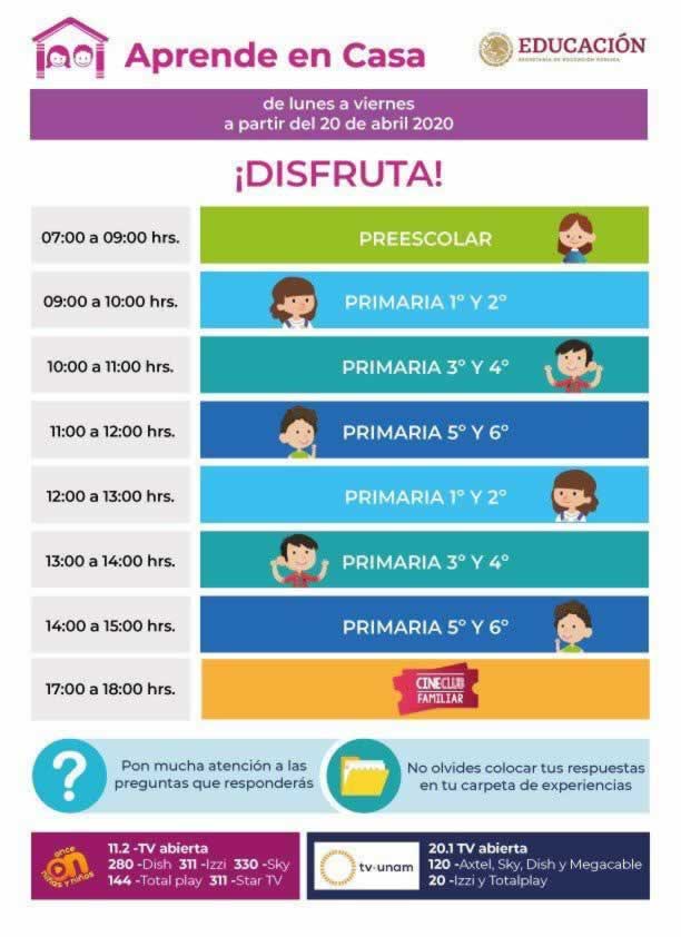 Programa “Aprende en Casa”