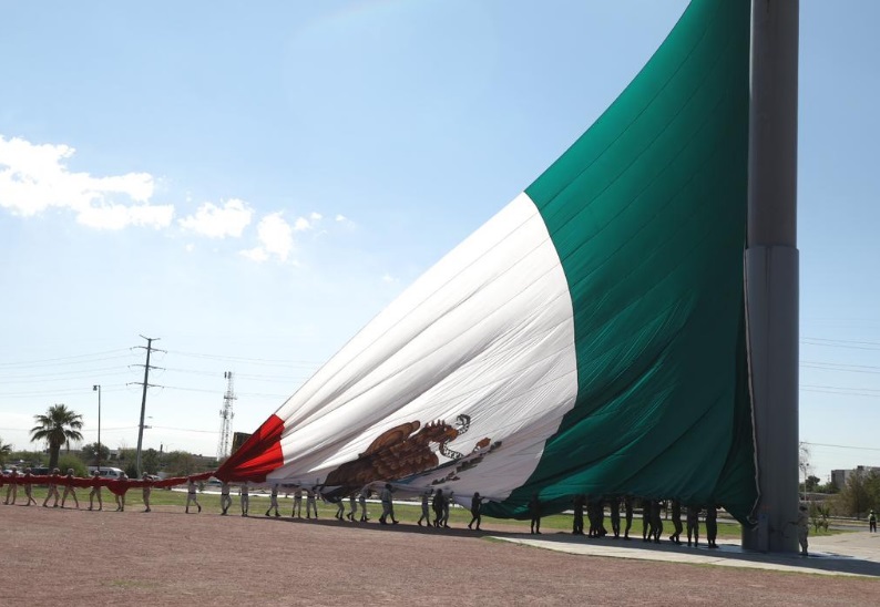 Izan bandera por inicios del mes patrio