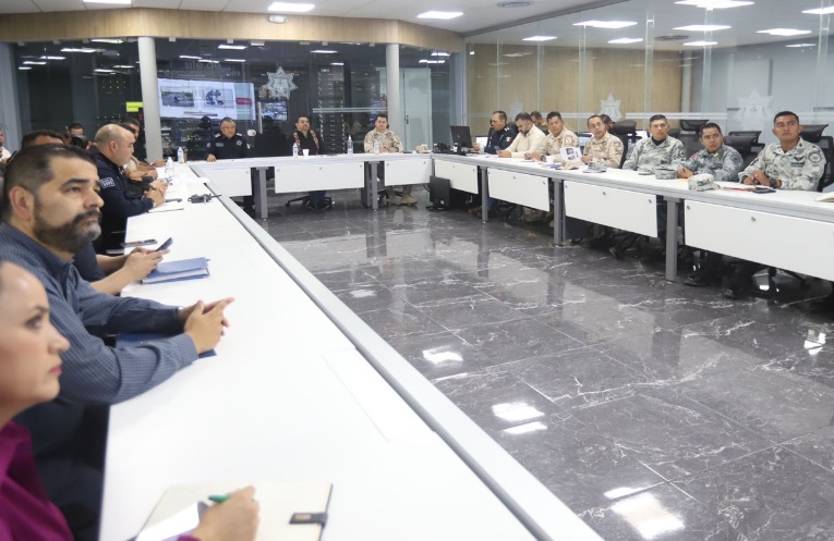 Destacan logros contra delitos en Mesa de Seguridad