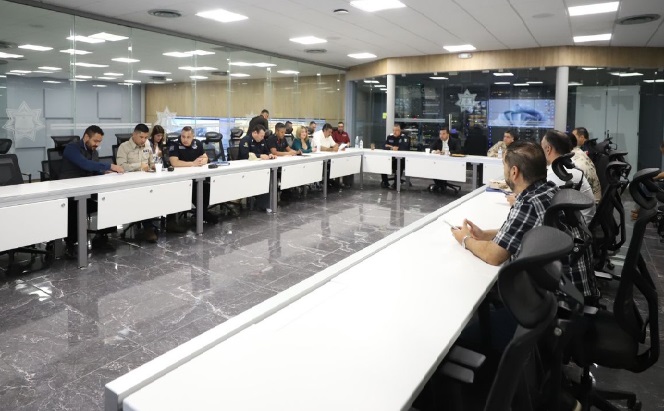 Analizan en Mesa de Seguridad operativos para eventos masivos de este fin de semana
