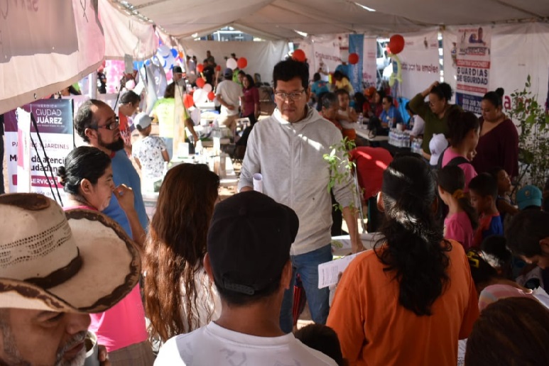 Desarrollan tercera Cruzada por Juárez en Villas del Sur