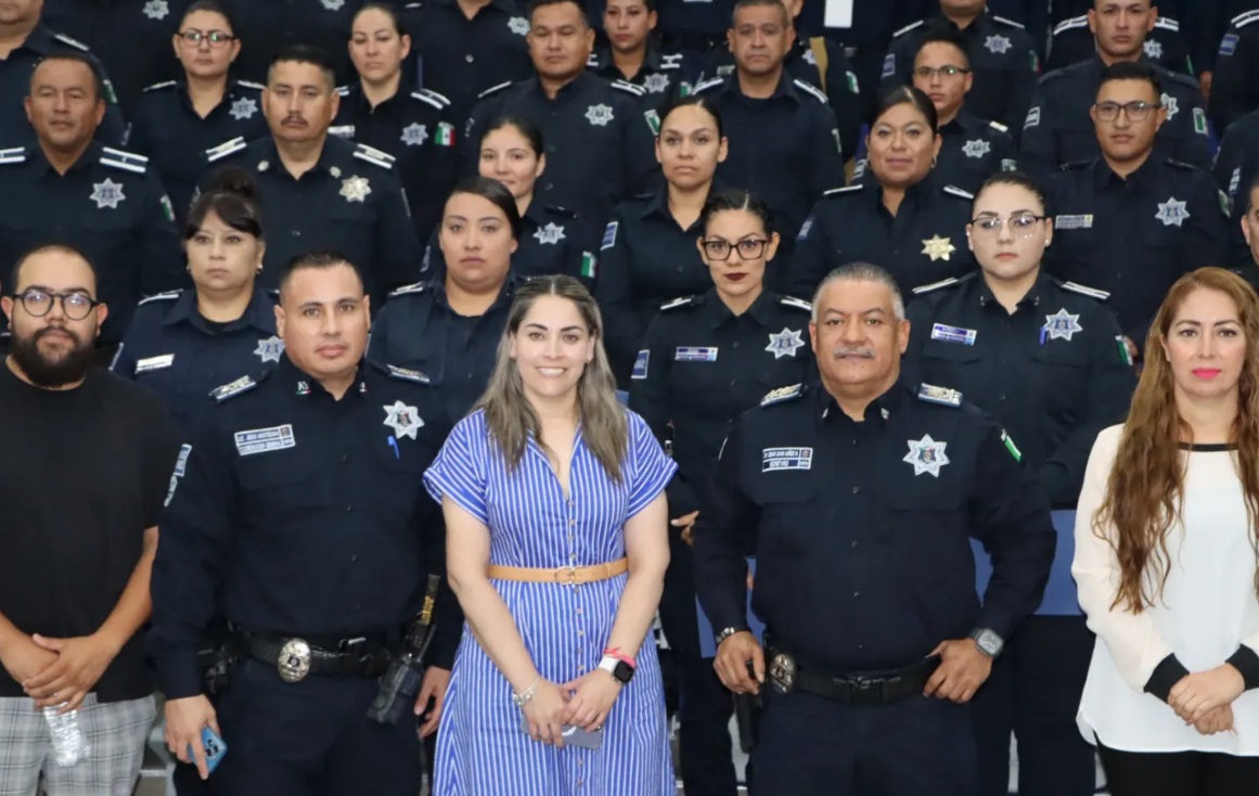 Reconocen a Agentes Municipales destacados en el mes de julio